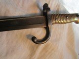 
FRENCH RIFLE BAYONET
by
DeArsenal St. Etienne
MODEL Oct. 1869 - 1 of 12