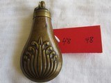 5
PREMIUM ANTIQUE POWDER FLASKS
(for small pistols--sold separately) - 11 of 15