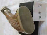 3
BEAUTIFUL ANTIQUE HORN POWDER FLASKS
WITH UNIQUE CHARGING UNITS - 10 of 15