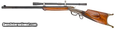 Stevens Pope Ballard Schuetzen Rifle