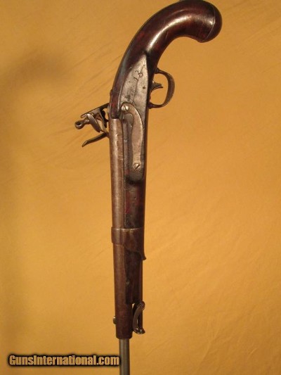 SIMON NORTH MODEL 1819 FLINTLOCK PISTOL