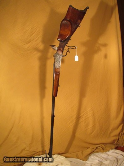 R . MARHRHOLDT IN INSSBRUCK GERMAN SCHUETZEN TD RIFLE