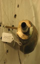 Fancy Engraved Antique Brass Powder Flask - 5 of 5