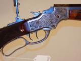 STEVENS MODEL 52-44 ENGRAVED SCHUETZEN RIFLE - 5 of 11