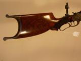 STEVENS MODEL 52-44 ENGRAVED SCHUETZEN RIFLE - 9 of 11