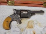 Bacon Arms Co. Prairie King Engraved Spur Trigger Revolver - 1 of 8