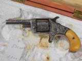 Bacon Arms Co. Prairie King Engraved Spur Trigger Revolver - 7 of 8