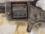 Bacon Arms Co. Prairie King Engraved Spur Trigger Revolver - 5 of 8