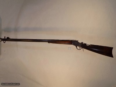 Perry Win. Hi Wall Muzzle Loading Rifle