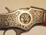 Stevens 044 1/2 Factory Engraved Rifle - 5 of 7