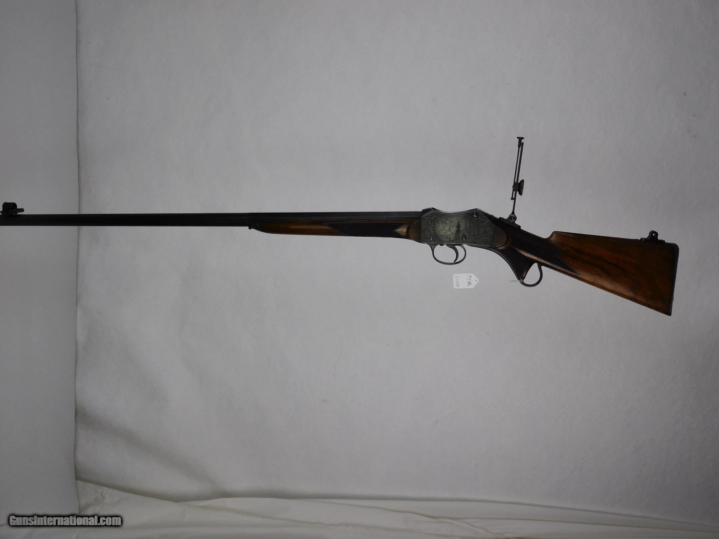 Factory Engraved Peabody Martini Long Range Creedmore Rifle for sale