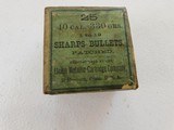 40 cal. Sharps paper patch bullets - 1 of 2