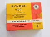 500 Kynoch Nitro Express