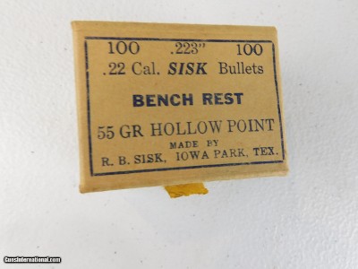 22 cal. Sick bullets