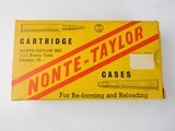 40 Nonte Taylor empty cartridges