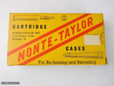 40 Nonte Taylor empty cartridges
