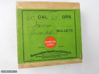 25 cal. 87 gr bullets