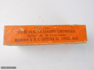 45-60 Wesson empty cartridges