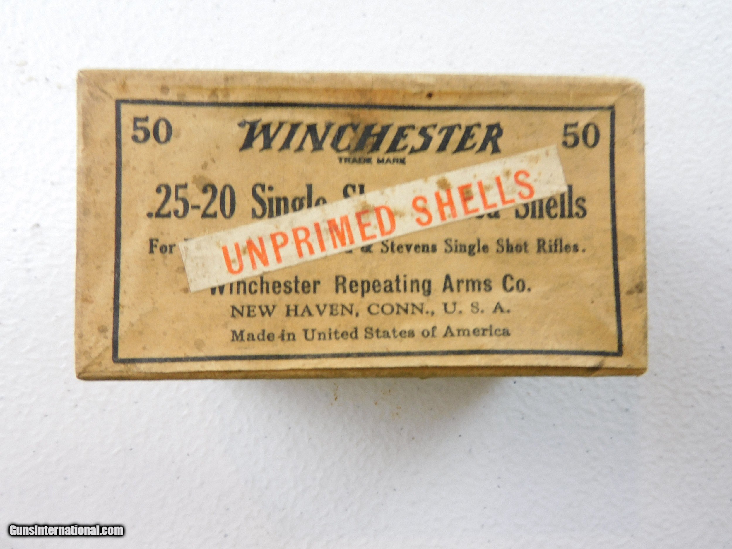 25-20 SS unprimed brass