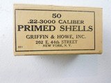 22-3000 Griffen & Howe primed shells - 1 of 2