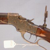 Stevens Engraved Model 52-44 Schuetzen Rifle - 2 of 8