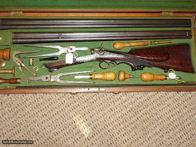 E. Schmidt & Habermann Combination Gun