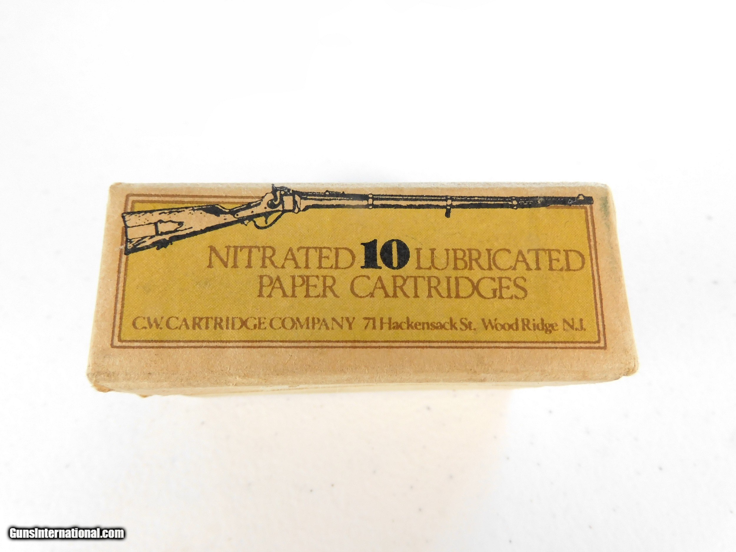 54 cal. nitrated paper cartridges