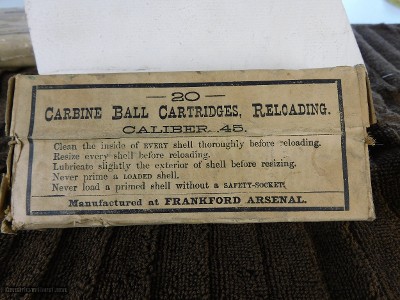 45-70 Carbine cartridges