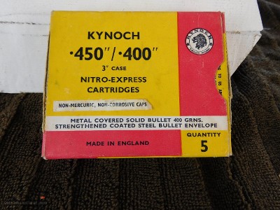 450/400 Nitro Express Cartridges