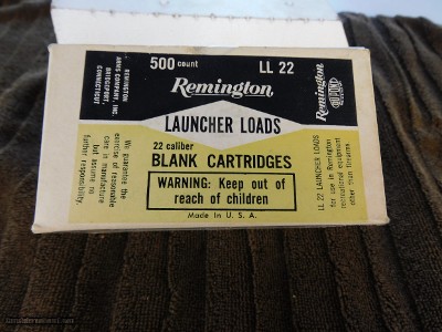 22 blank launcher loads