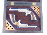 Cased Set of Stevens Old Model Pocket Pistols - 2 of 4