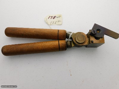 Custom brass mold for 45-70 bullet