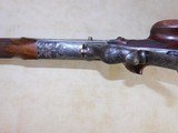 C. Stiegele Engraved German Schuetzen Rifle - 10 of 11