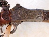 C. Stiegele Engraved German Schuetzen Rifle - 4 of 11