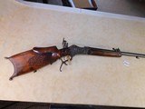 C. Stiegele Engraved German Schuetzen Rifle - 2 of 11