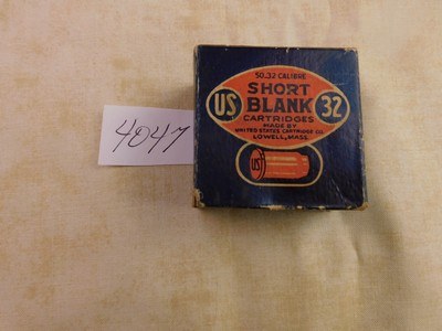 32 blank S&W cartridges