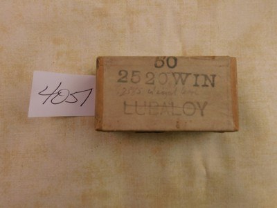 25-20 Lubalog bullets
