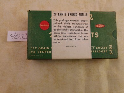 257 Roberts primed brass