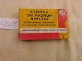 240 Magnum cartridges - 1 of 2