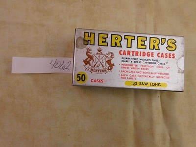 32 S&W long empty cases