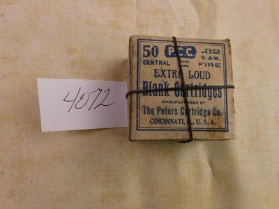 32 S&W extra loud blank cartridges