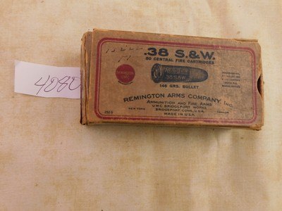 38 S&W CF cartridges