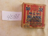 32 cal. S&W blank cartridges