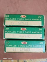 22 Savage High Power new old stock brass CIL Dominion - 2 of 4