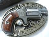 Freedom Arms 22 lr Derringer w/Belt Buckle Holster MINT w/ Pouch - 12 of 12