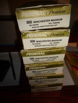 Federal 300 Winchester Magnum Live
rounds & Once fired Brass Estate Lot - 3 of 6