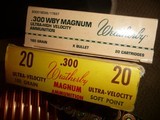 Estate Lot 300 Weatherby Magnum Factory Loads & Once Fired Brass Ammunition - 5 of 15
