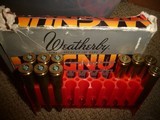 Estate Lot 300 Weatherby Magnum Factory Loads & Once Fired Brass Ammunition - 10 of 15