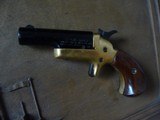 Colt 22 Derringer on Plaque "The Daring Days of the Deringer" Original - 7 of 10