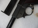 MINT High Standard GB 22 Pistol w/ Box 99.9% Mfg 1949 - 12 of 14